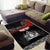 Personalised The Kingitanga - Maori King Movement Area Rug Te Paki-o-Matariki with Silver Ferns and Polynesian Art Tattoo