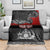 Personalised The Kingitanga - Maori King Movement Blanket Te Paki-o-Matariki with Silver Ferns and Polynesian Art Tattoo