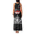 Personalised The Kingitanga - Maori King Movement Family Matching Tank Maxi Dress and Hawaiian Shirt Te Paki-o-Matariki with Silver Ferns and Polynesian Art Tattoo