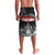 Personalised The Kingitanga - Maori King Movement Lavalava Te Paki-o-Matariki with Silver Ferns and Polynesian Art Tattoo