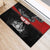 Personalised The Kingitanga - Maori King Movement Rubber Doormat Te Paki-o-Matariki with Silver Ferns and Polynesian Art Tattoo