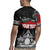 Personalised The Kingitanga - Maori King Movement Rugby Jersey Te Paki-o-Matariki with Silver Ferns and Polynesian Art Tattoo