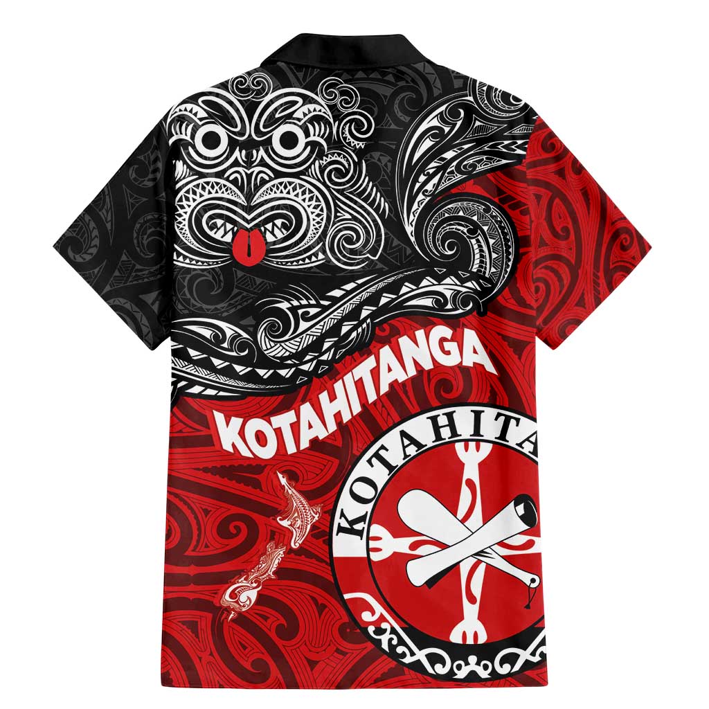 Maori Kotahitanga Family Matching Mermaid Dress and Hawaiian Shirt Aotearoa Spirit with Maori Mask and Polynesian Art Tattoo