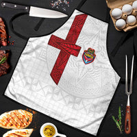 Tonga Ngatu Art Rugby Mate Ma'a Apron - Polynesian Pride