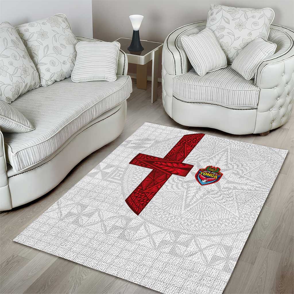 Tonga Ngatu Art Rugby Mate Ma'a Area Rug - Polynesian Pride