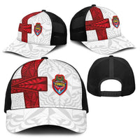 Tonga Ngatu Art Rugby Mate Ma'a Baseball Net Cap - Polynesian Pride