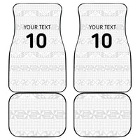 Custom Tonga Ngatu Art Rugby Mate Ma'a Car Mats - Polynesian Pride
