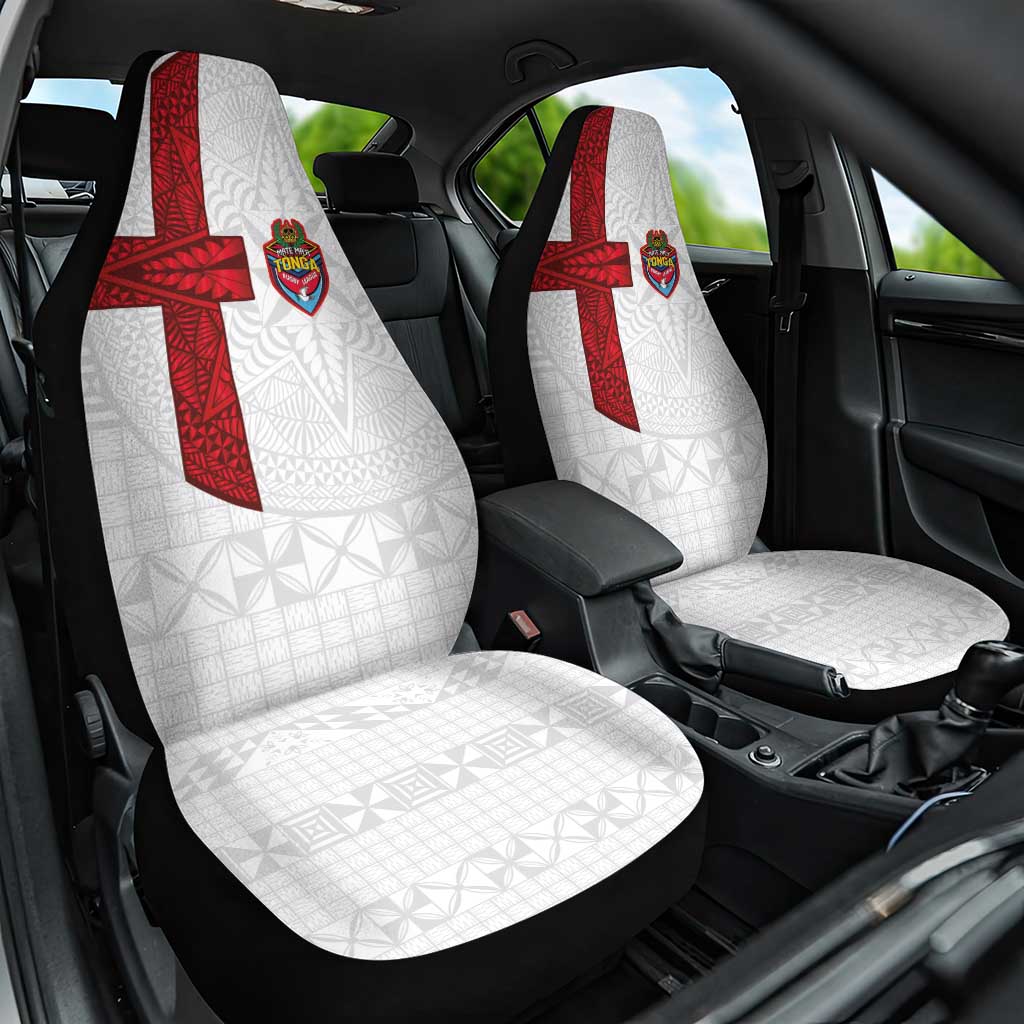 Tonga Ngatu Art Rugby Mate Ma'a Car Seat Cover - Polynesian Pride