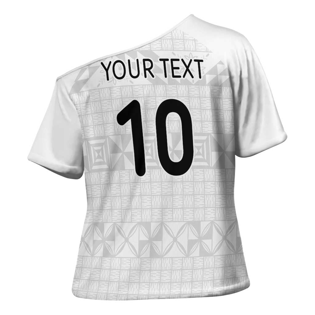 Custom Tonga Ngatu Art Rugby Mate Ma'a Cross Shoulder Shirt - Polynesian Pride