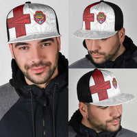 Tonga Ngatu Art Rugby Mate Ma'a Mesh Trucker Cap - Polynesian Pride