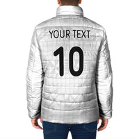 Custom Tonga Ngatu Art Rugby Mate Ma'a Padded Jacket - Polynesian Pride