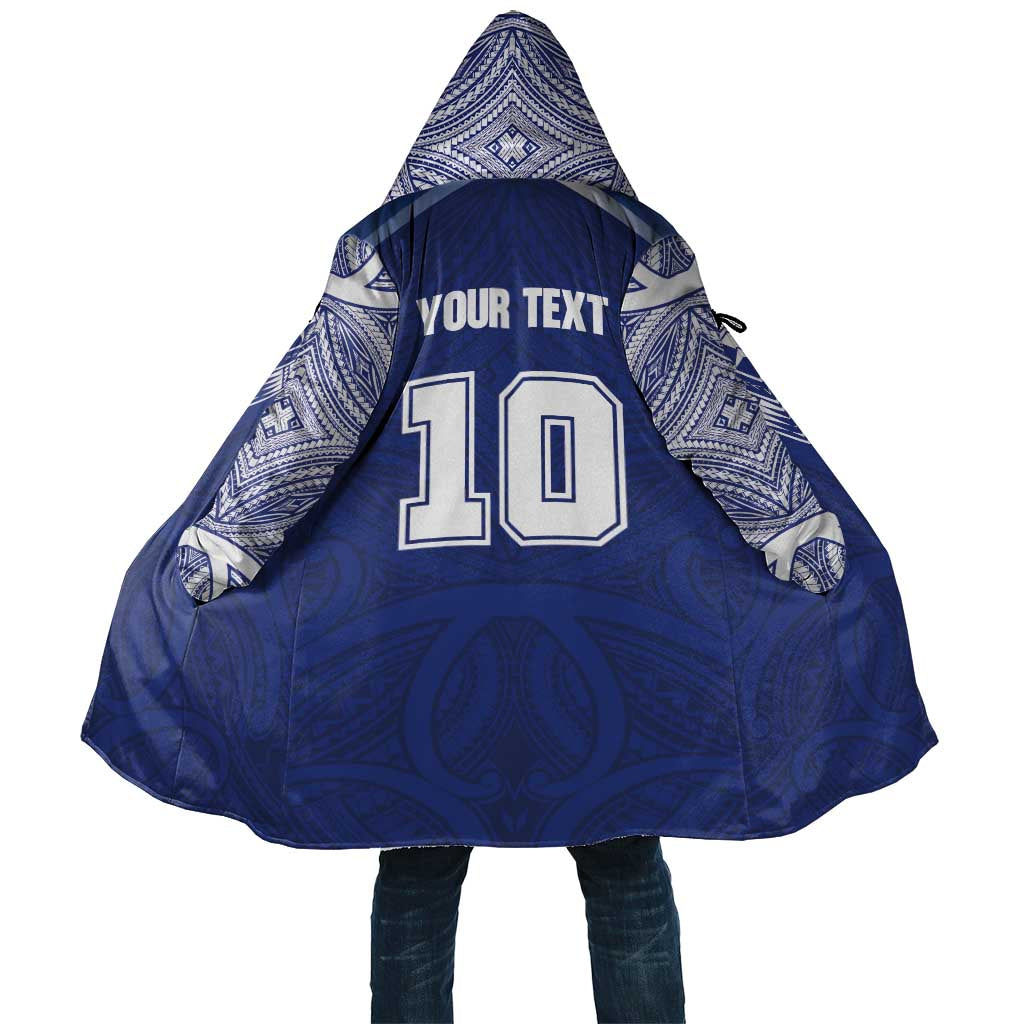 Custom Samoa Rugby Cloak Pacific Motifs - Polynesian Pride