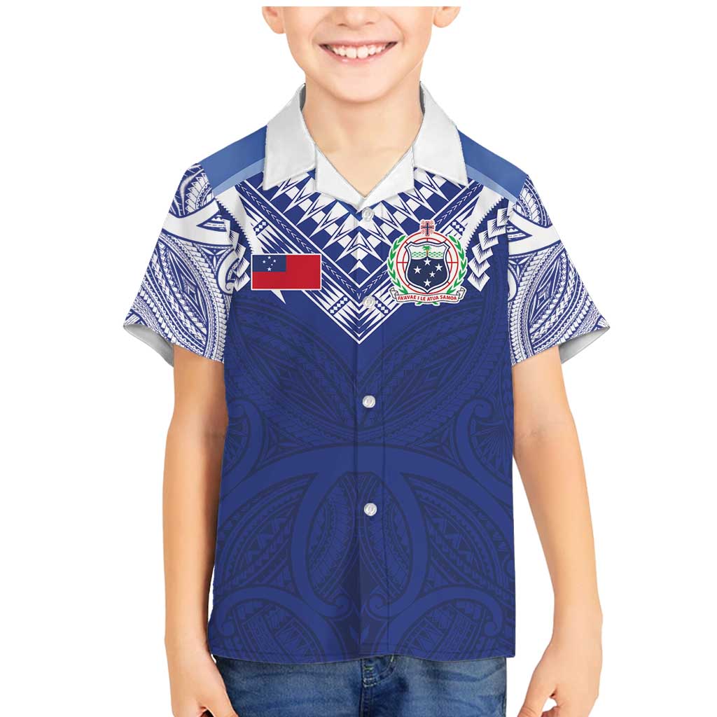 Custom Samoa Rugby Family Matching Mermaid Dress and Hawaiian Shirt Pacific Motifs - Polynesian Pride