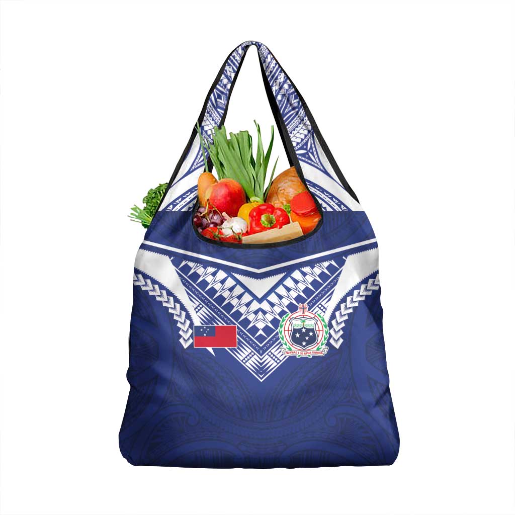 Samoa Rugby Grocery Bag Pacific Motifs - Polynesian Pride
