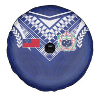 Samoa Rugby Spare Tire Cover Pacific Motifs - Polynesian Pride