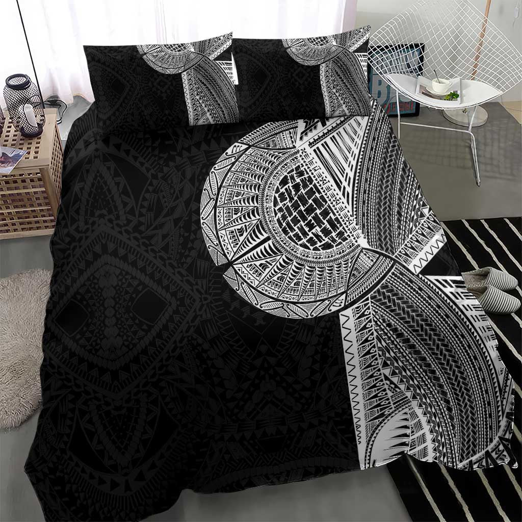 Samoan Tatau Bedding Set Art Tribal Traditional Tattoos - Polynesian Pride