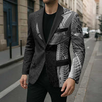 Samoan Tatau Blazer Art Tribal Traditional Tattoos - Polynesian Pride