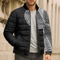 Samoan Tatau Bomber Puffer Jacket Art Tribal Traditional Tattoos LT03 - Polynesian Pride