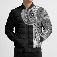 Samoan Tatau Bomber Puffer Jacket Art Tribal Traditional Tattoos LT03 - Polynesian Pride
