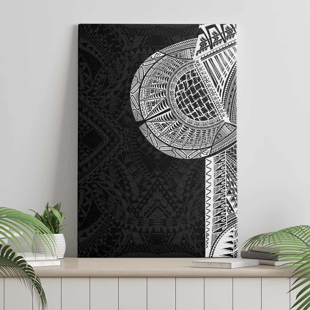 Samoan Tatau Canvas Wall Art Art Tribal Traditional Tattoos - Polynesian Pride
