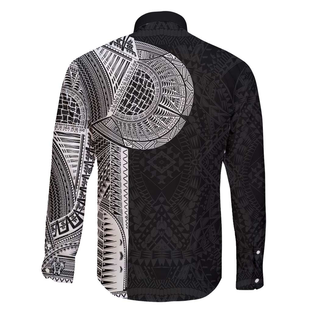 Samoan Tatau Family Matching Summer Maxi Dress and Hawaiian Shirt Art Tribal Traditional Tattoos - Polynesian Pride