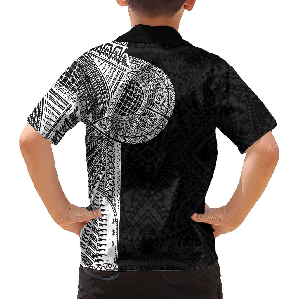Samoan Tatau Kid Hawaiian Shirt Art Tribal Traditional Tattoos LT03 - Polynesian Pride