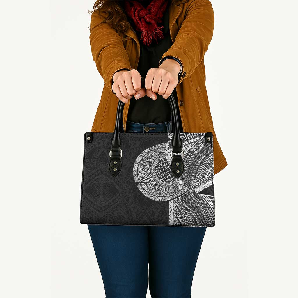 Samoan Tatau Leather Bag Art Tribal Traditional Tattoos - Polynesian Pride