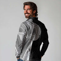 Samoan Tatau Long Sleeve Polo Shirt Art Tribal Traditional Tattoos LT03 - Polynesian Pride