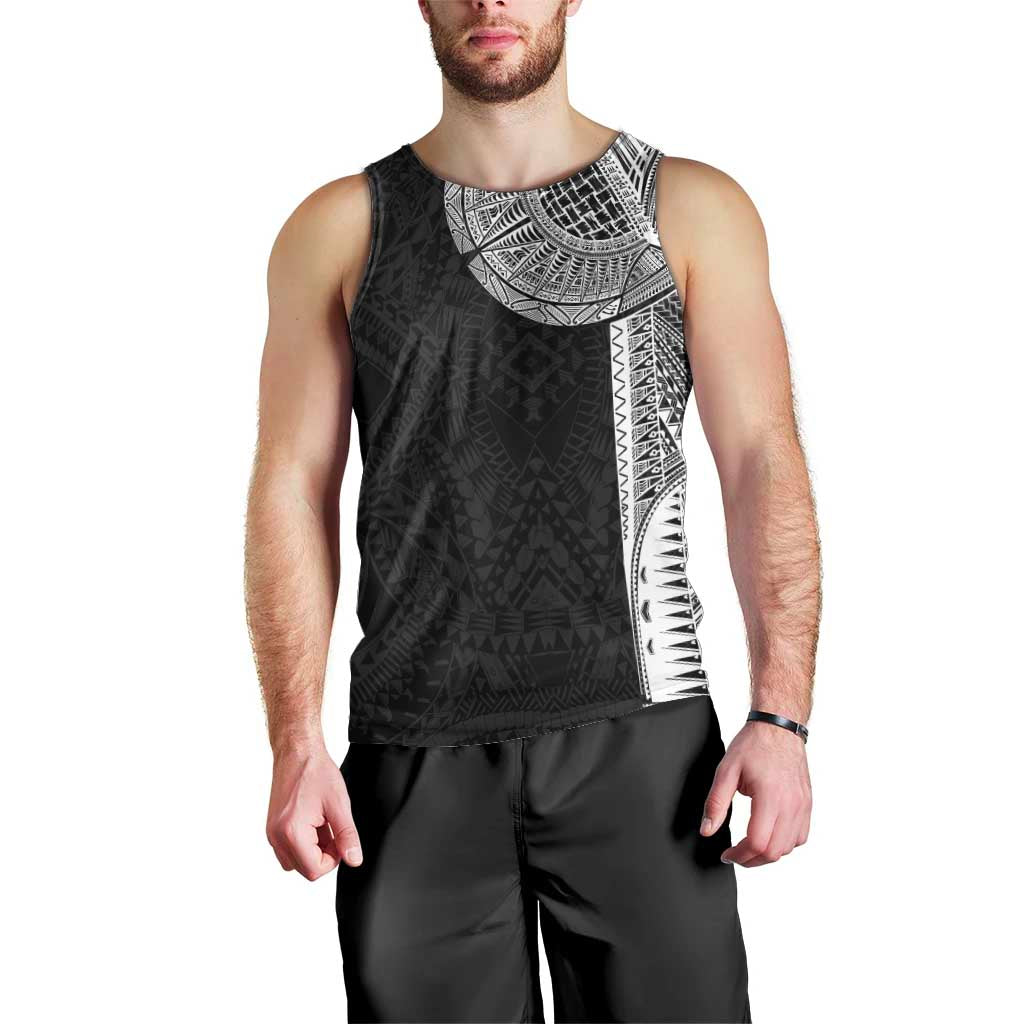 Samoan Tatau Men Tank Top Art Tribal Traditional Tattoos - Polynesian Pride