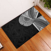 Samoan Tatau Rubber Doormat Art Tribal Traditional Tattoos LT03 - Polynesian Pride