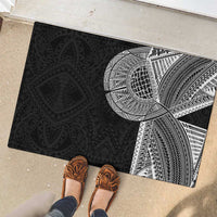 Samoan Tatau Rubber Doormat Art Tribal Traditional Tattoos LT03 - Polynesian Pride