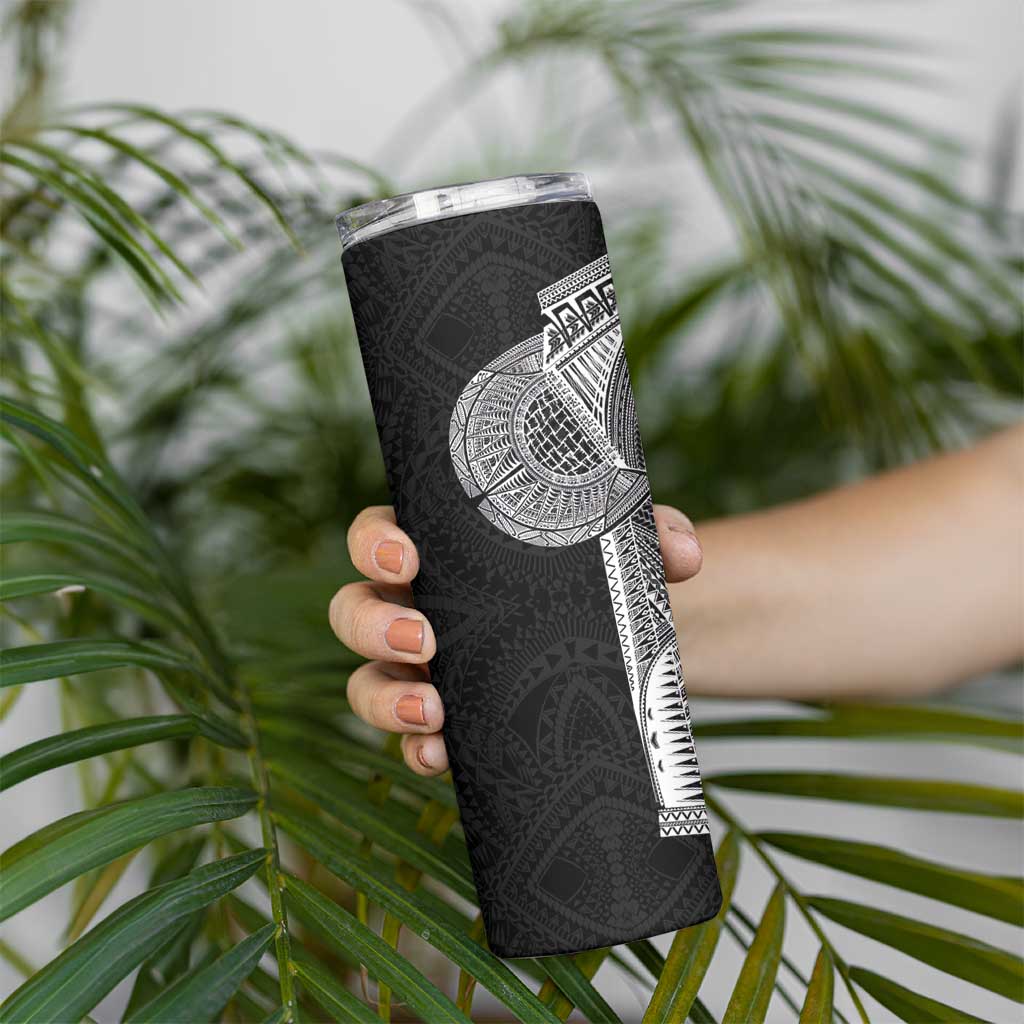 Samoan Tatau Skinny Tumbler Art Tribal Traditional Tattoos - Polynesian Pride