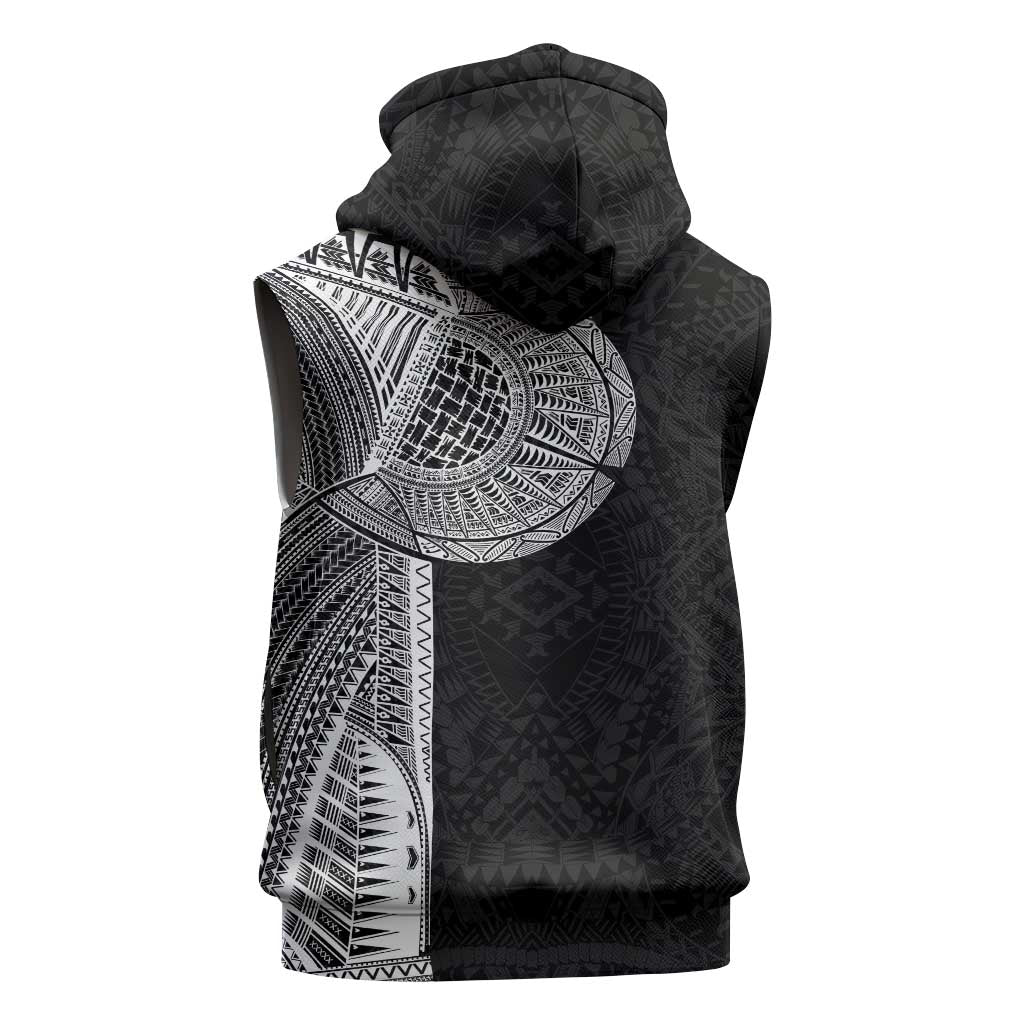 Samoan Tatau Sleeveless Hoodie Art Tribal Traditional Tattoos LT03 - Polynesian Pride