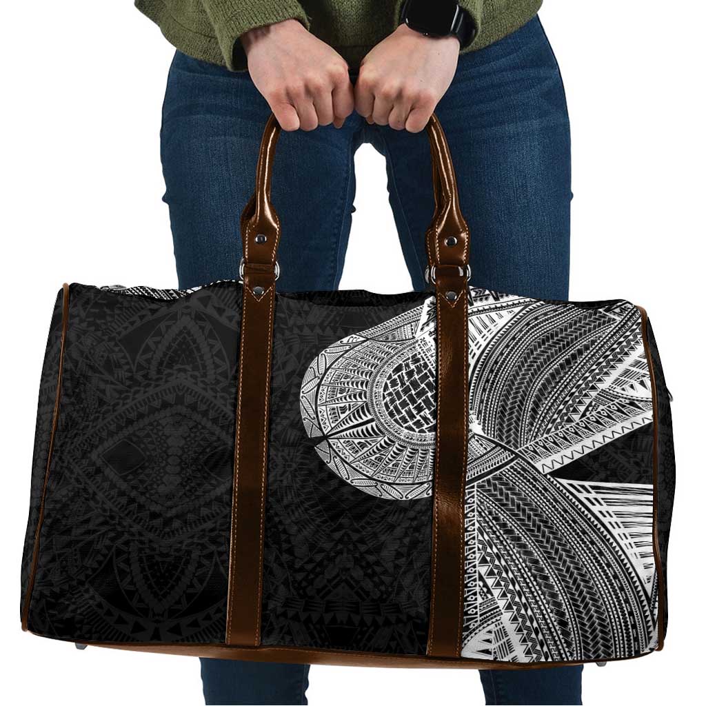 Samoan Tatau Travel Bag Art Tribal Traditional Tattoos LT03 Black - Polynesian Pride