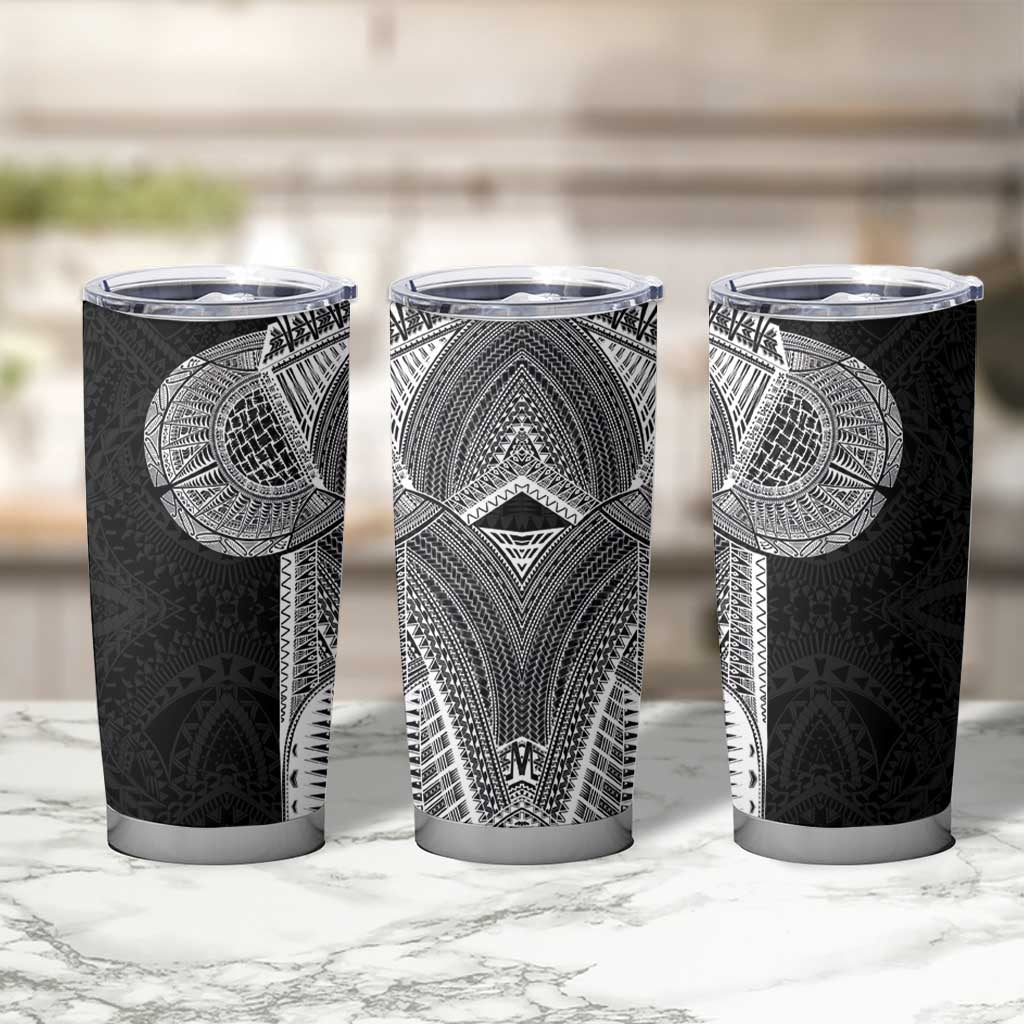 Samoan Tatau Tumbler Cup Art Tribal Traditional Tattoos - Polynesian Pride