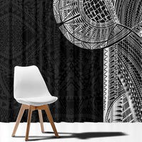 Samoan Tatau Window Curtain Art Tribal Traditional Tattoos - Polynesian Pride