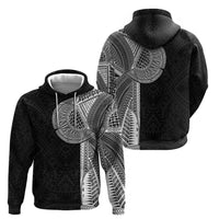 Samoan Tatau Zip Hoodie Art Tribal Traditional Tattoos LT03 - Polynesian Pride