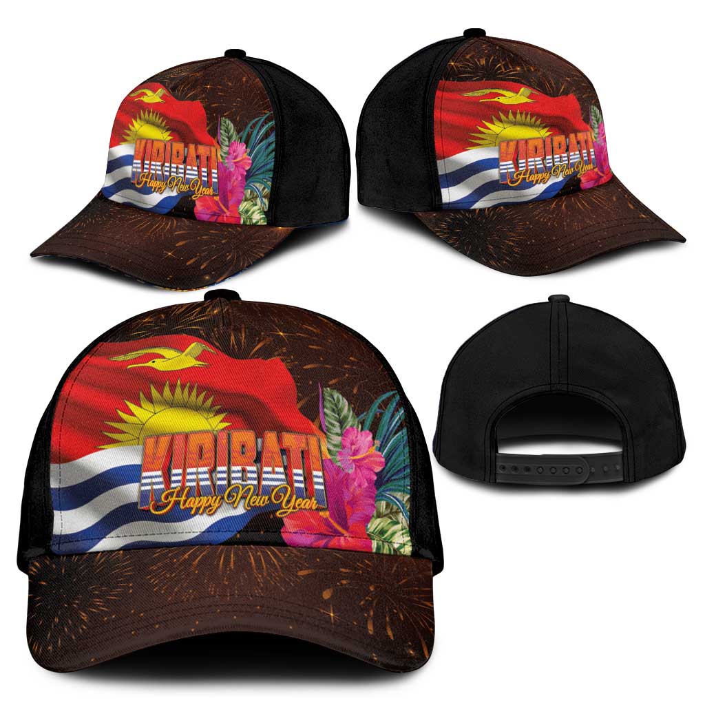 Kiribati Flag and Fireworks Classic Cap First Place Welcome the New Year - Polynesian Pride