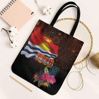 Kiribati Flag and Fireworks Tote Bag First Place Welcome the New Year - Polynesian Pride