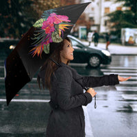 Kiribati Flag and Fireworks Umbrella First Place Welcome the New Year - Polynesian Pride