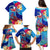 Personalised Haiti 220th Anniversary Independence Day Family Matching Puletasi Dress and Hawaiian Shirt Ayiti Flower with Polynesian Pattern LT03 - Polynesian Pride