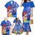 Personalised Samoa 62nd Anniversary Independence Day Family Matching Mermaid Dress and Hawaiian Shirt Samoan Tribal Flag Style LT03 - Polynesian Pride