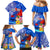 Personalised Samoa 62nd Anniversary Independence Day Family Matching Mermaid Dress and Hawaiian Shirt Samoan Tribal Flag Style LT03 - Polynesian Pride