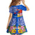 Personalised Samoa 62nd Anniversary Independence Day Family Matching Puletasi Dress and Hawaiian Shirt Samoan Tribal Flag Style LT03 - Polynesian Pride