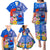 Personalised Samoa 62nd Anniversary Independence Day Family Matching Puletasi Dress and Hawaiian Shirt Samoan Tribal Flag Style LT03 - Polynesian Pride