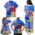 Personalised Samoa 62nd Anniversary Independence Day Family Matching Puletasi Dress and Hawaiian Shirt Samoan Tribal Flag Style LT03 - Polynesian Pride