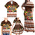 Pasifika Festival Auckland Family Matching Off Shoulder Maxi Dress and Hawaiian Shirt Polynesian Tribal with Pacific Pattern Brown Color LT03 - Polynesian Pride