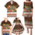 Pasifika Festival Auckland Family Matching Puletasi and Hawaiian Shirt Polynesian Tribal with Pacific Pattern Brown Color LT03 - Polynesian Pride