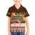 Pasifika Festival Auckland Family Matching Puletasi and Hawaiian Shirt Polynesian Tribal with Pacific Pattern Brown Color LT03 Son's Shirt Brown - Polynesian Pride