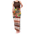 Pasifika Festival Auckland Family Matching Tank Maxi Dress and Hawaiian Shirt Polynesian Tribal with Pacific Pattern Brown Color LT03 Mom's Dress Brown - Polynesian Pride